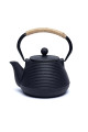 Tetsukyusu liatinový čajník čierny 1l