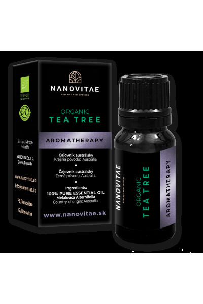 NANOVITAE TEA TREE esenciálny olej – ORGANIC quality 10ml