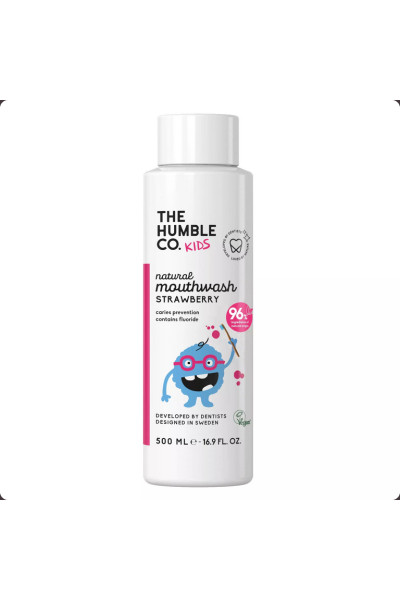 The Humble Co. Detská prírodná ústna voda - jahoda 500ml