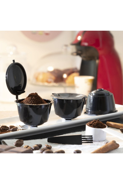 INNOVAGOODS SADA ZNOVU POUŽITEĽNÝCH KAPSÚL NA KÁVU REDOL 3ks