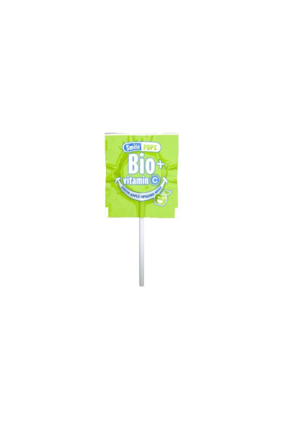 MEKE BIO lízanka Úsmev s vitamínom C zelené jablko 5,6 g