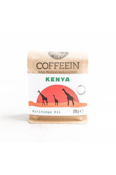 COFFEEIN Kenya Kirinyaga Kii zrnková káva 200g