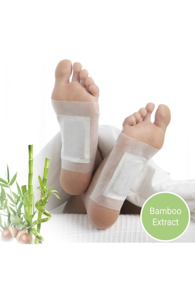 INNOVAGOODS  DETOXIKAČNÉ NÁPLASTI NA NOHY BAMBOO 10 KUSOV