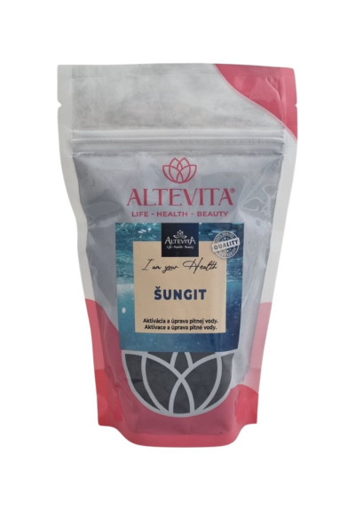 Altevita Šungitová drť frakcia 0,5- 1.5cm 500g
