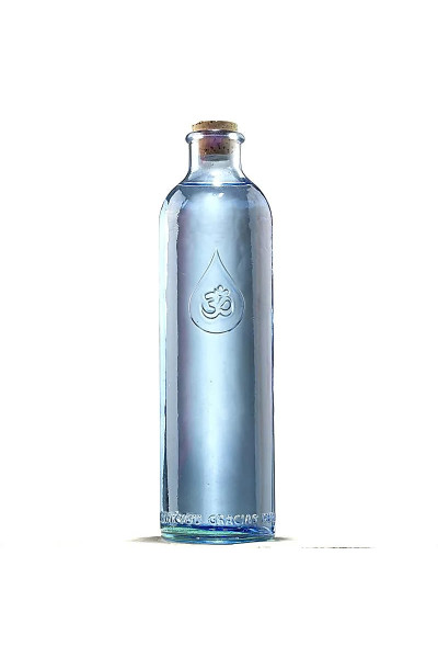 OmWater Bottle Gratitude - Fľaška na vodu z recyklovaného skla 1200ml