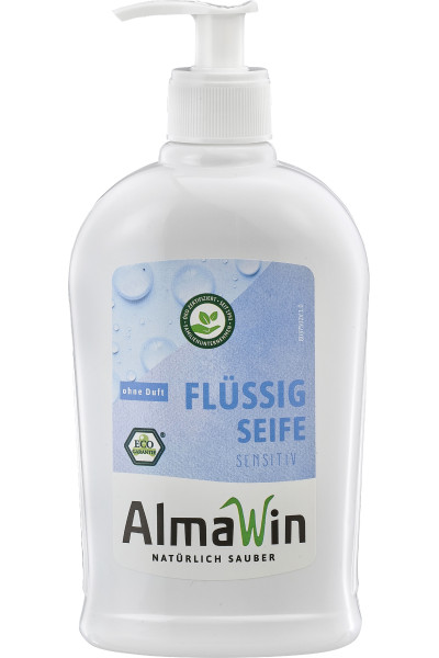 Almawin Tekuté mydlo SENSITIVE – bez vône 500 ml