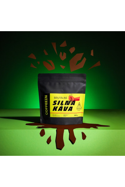 COFFEEIN Brutálne silná káva 200g