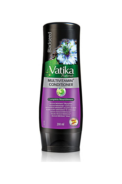 Dabur Multivitamínový regeneračný vlasový kondicionér s čiernou rascou 200ml