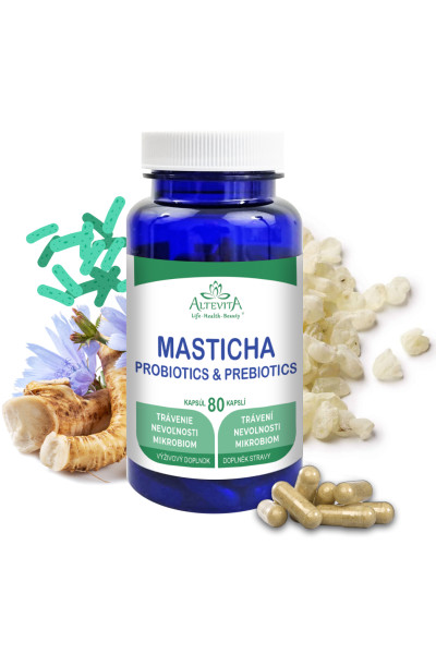 Altevita Masticha Probiotics & Prebiotics 80 kapsúl