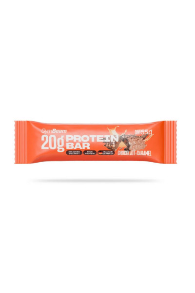 GymBeam Protein bar čokoláda-karamel 55g