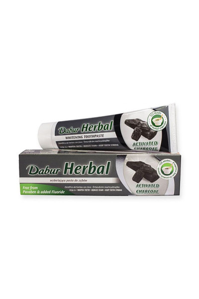 Dabur bieliaca zubná pasta s aktívnym uhlím 100ml