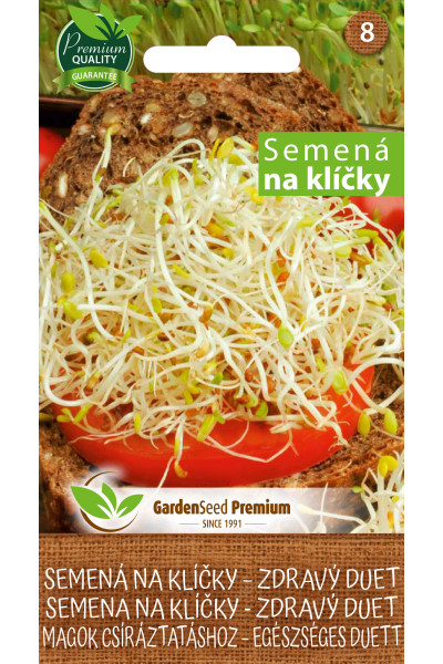 Garden Seed Semená na klíčky – Zdravý duet 1ks