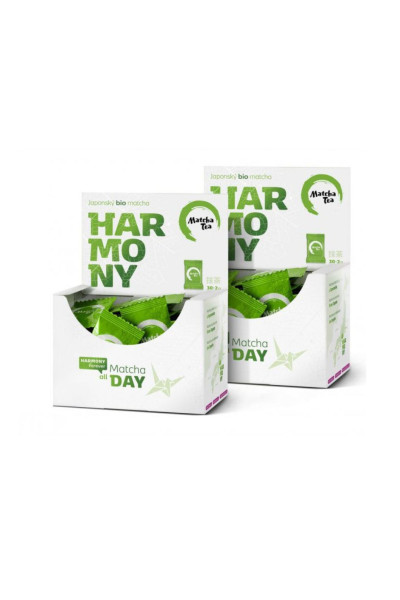 2x Kyosun BIO Matcha Tea Harmony zelený čaj 30 x 2 g + shaker zadarmo