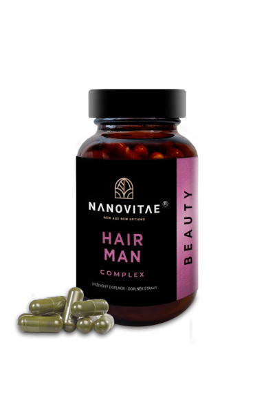 Nanovitae HAIR MAN COMPLEX 80 kapsúl