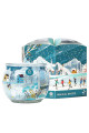 ARÔME Sviečka v skle a flower boxe, Magical Winter 90g
