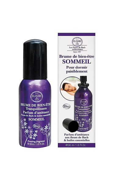 Elixirs & Co Bachový izbový sprej spánok Organic 30ml