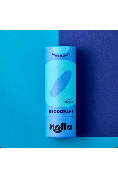 Nolla Prírodný dezodorant - Účinný 48 hodín - Biele kvety 60g