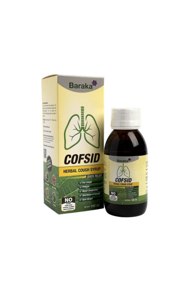 Baraka Cofsid bylinný sirup proti kašľu 100 ml