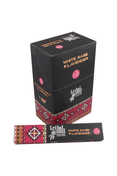 Tribal Vonné Tyčinky Biela Šalvia + Levanduľa 1 balenie