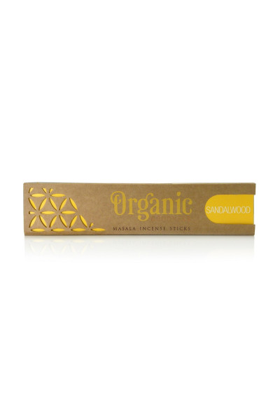 ARÔME Vonné tyčinky Organic Goodness Masala, Sandalwood 12ks