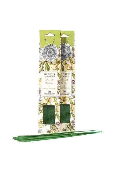 ARÔME Secret garden vonné tyčinky + kovový držiak Night Bloom 30ks