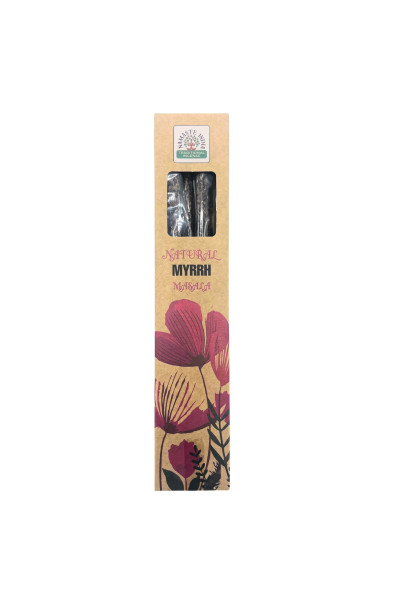 Namaste India Prírodné Botanické Tyčinky Masala - Myrha 1ks