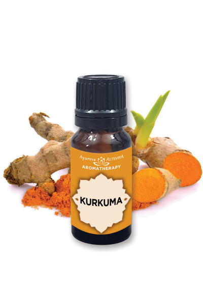 Altevita 100% esenciálny olej KURKUMA Zlatý olej ochrany 10ml