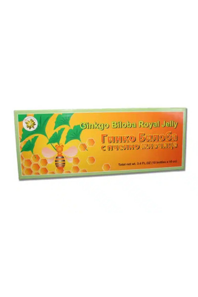 Harbin Yekong GINKGO BILOBA ROYAL JELLY 10 x 10 ml