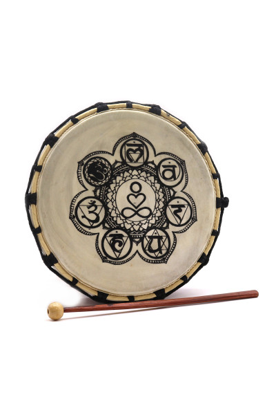 AWM Čakrový Šamanský Bubon s 1 Paličkou - 25 cm