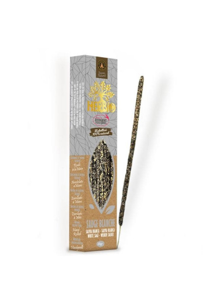 Ecocert Herbio vonné tyčinky Biela šalvia 20g