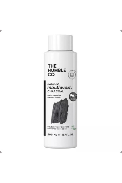 The Humble Co. Prírodná ústna voda - s aktívnym uhlím 500ml