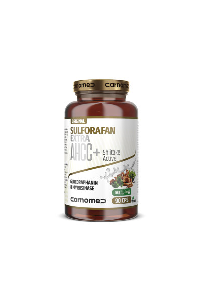 Carnomed Sulforafan EXTRA AHCC+ 90 kapsúl