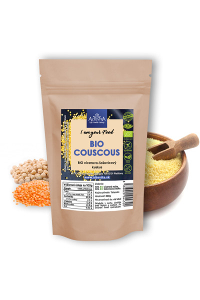 Altevita BIO cícerovo-šošovicový kuskus 300g