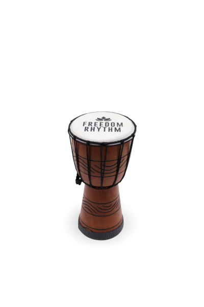 AWM Malý Profesionálny Djembe Bubon – Vysoký Tón – Malý 30 cm (15 cm priemer) 1ks