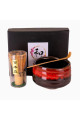 Nagomi Matcha set tmavo červený 1ks