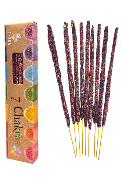 Terra vonné tyčinky 7 Chakras 20g