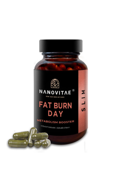 Nanovitae FAT BURN DAY METABOLISM BOOSTER 80 kapsúl