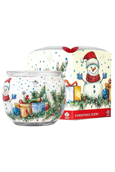 ARÔME Sviečka v skle a flower boxe, Christmas Scent 90g