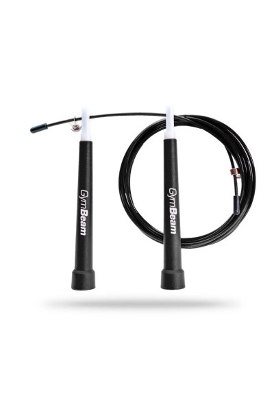 GymBeam Švihadlo Black 1ks