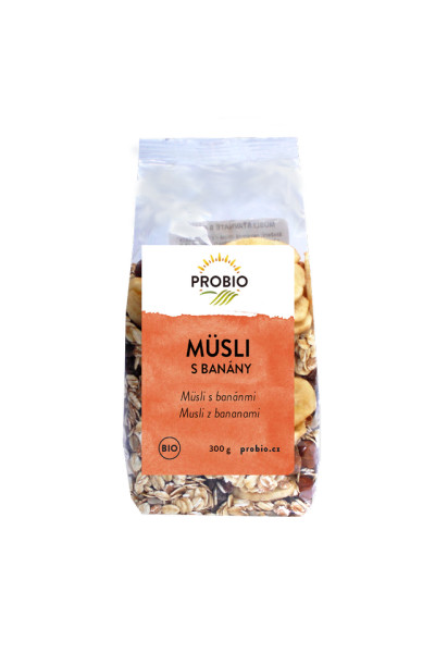 PROBIO BIO Müsli s banány 300 g